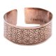 (image for) Copper Tibetan Bracelet - Flower of Life