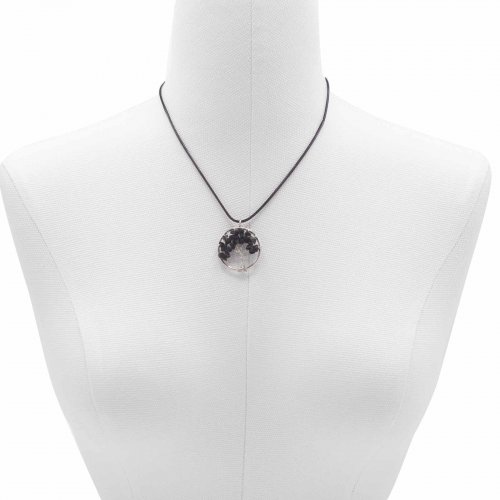 (image for) Tree of Life Pendant - Black Agate