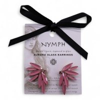 (image for) Soft Pink - Vintage Glass - Faries - Earrings