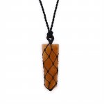 (image for) Laced Gemstone Pendants