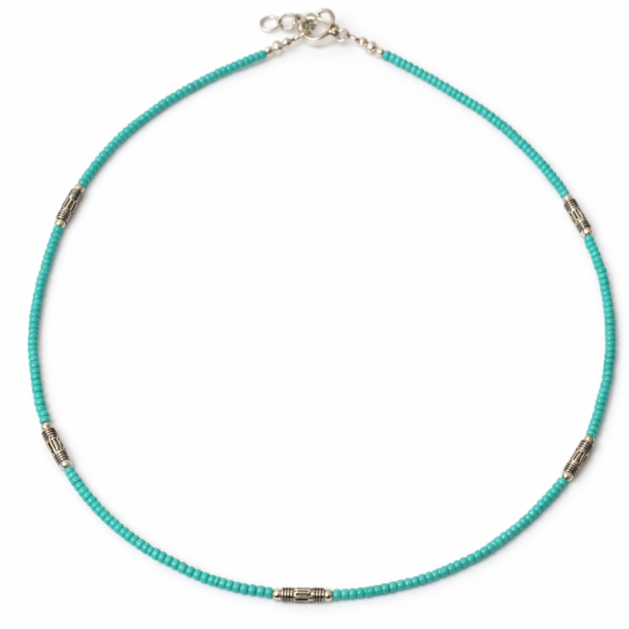 Nepalese Extra Fine Gem Necklace - Turquoise & Teardrop