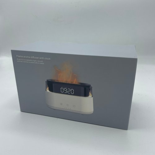 (image for) Himalayan Salt Aroma Diffuser - Night Light - USB-C - Flame Effect ( salt included)