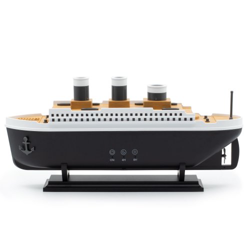 (image for) Ship Model Puff Effect Aroma Diffuser with Colour-Changing LED