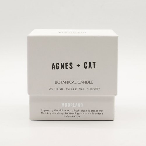 (image for) Agnes + Cat Botanical Soy Wax Candle - Moorland