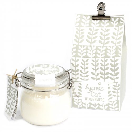 (image for) Agnes + Cat Kilner Jar Candle - Windermere