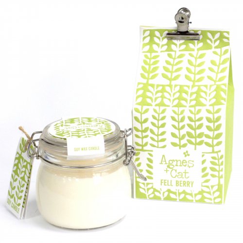 (image for) Agnes + Cat Kilner Jar Candle - Fell Berry