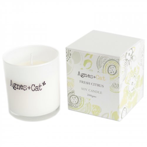(image for) Agnes + Cat Votive Candle - Fresh Citrus