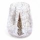 (image for) Natural Floral Glass - Large Bowl Candle Holder - Pino - (15x12cm)
