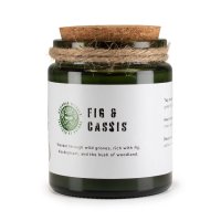 (image for) Greenman Woodwick Soy Candle - Fig & Cassis