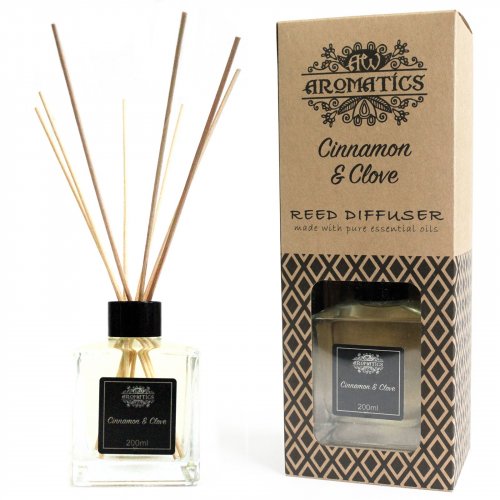(image for) 200ml Cinnamon & Clove Essential Oil Reed Diffuser