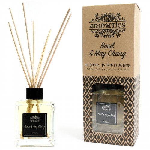 (image for) 200ml Basil & Maychang Essential Oil Reed Diffuser