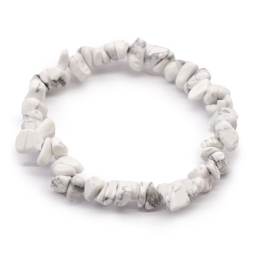 (image for) Chipstone Bracelet - White Jasper