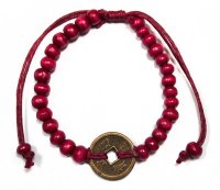 (image for) Good Luck Feng-Shui Bracelets - Red