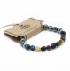 (image for) Faceted Gemstone Bracelet - Magnetic Rainbow