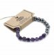 (image for) Faceted Gemstone Bracelet - Magnetic Amethyst