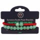 Gemstone Double Power Bracelets- Jade (image for) Gemstone Double Power Bracelets- Jade