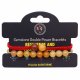 (image for) Gemstone Double Power Bracelets- Yellow Aventurine
