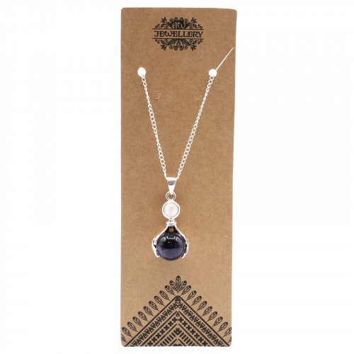 (image for) Gemstone Healing Hands Pendant - Amethyst
