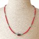 (image for) Nepalese Extra Fine Gem Necklace - Coral Tribal Bead