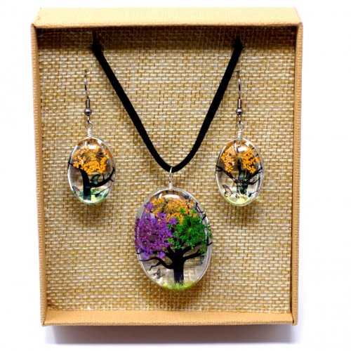 (image for) Pressed Flowers - Tree of Life set - Mixed Colours