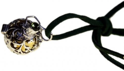 (image for) Silver Angel Bell - Romance - 18mm