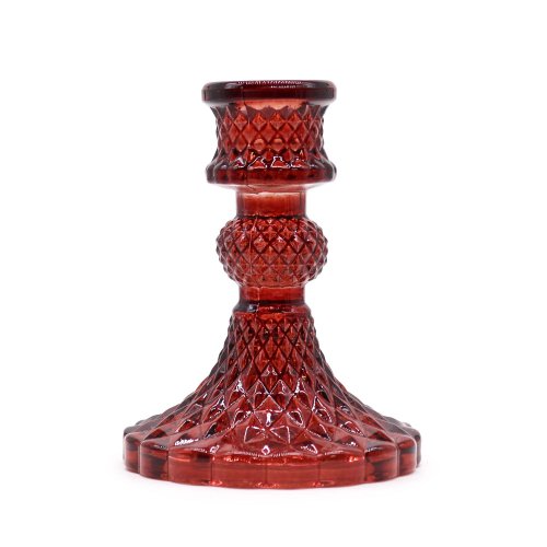 (image for) Vintage Dinner Candle Holder - Vampire Red